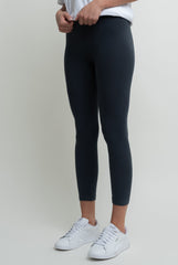GRAPHITE COTTON LEGGINGS - LUIZIANA