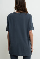 GRAY OVERSIZED T-SHIRT - HURON