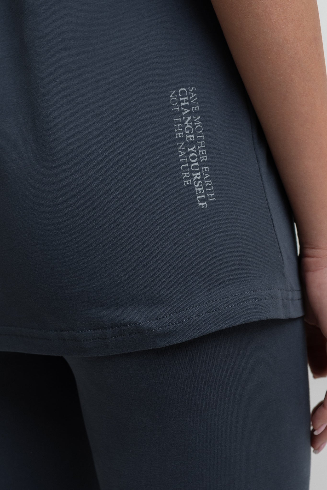GRAY T-SHIRT - MORAINE