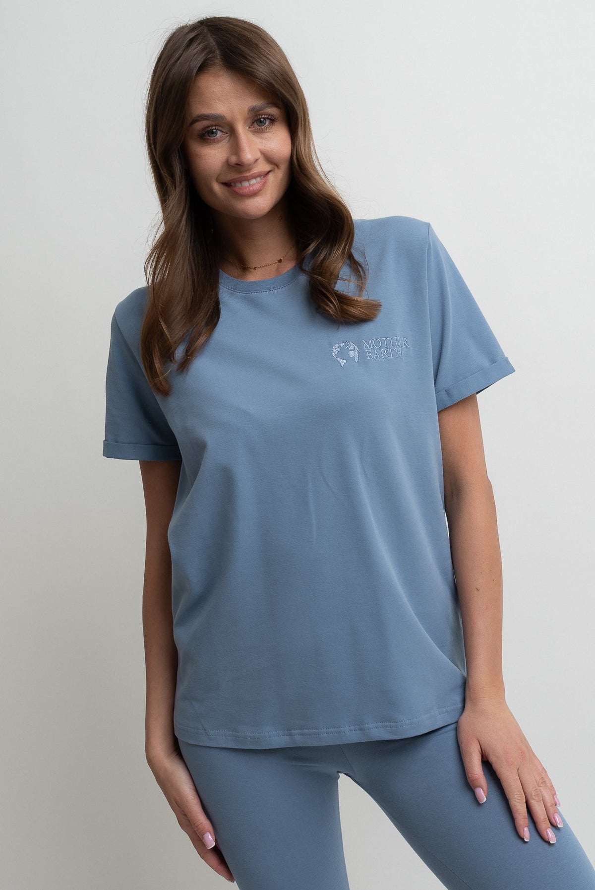 DARK BLUE T-SHIRT - MORAINE