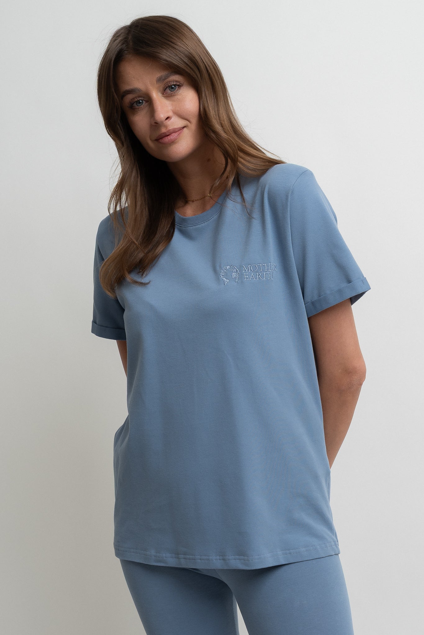 DARK BLUE T-SHIRT - MORAINE