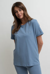 DARK BLUE T-SHIRT - MORAINE