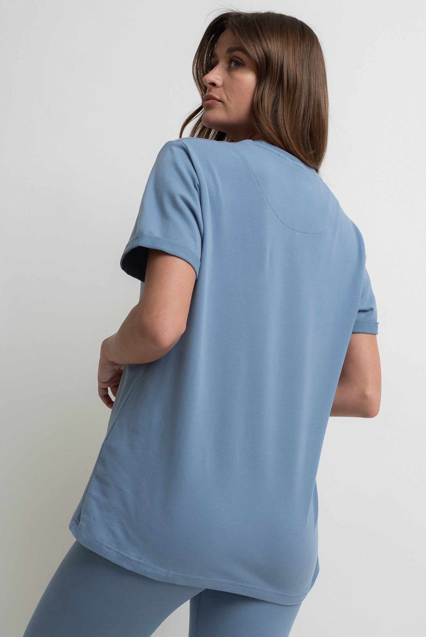 DARK BLUE T-SHIRT - MORAINE