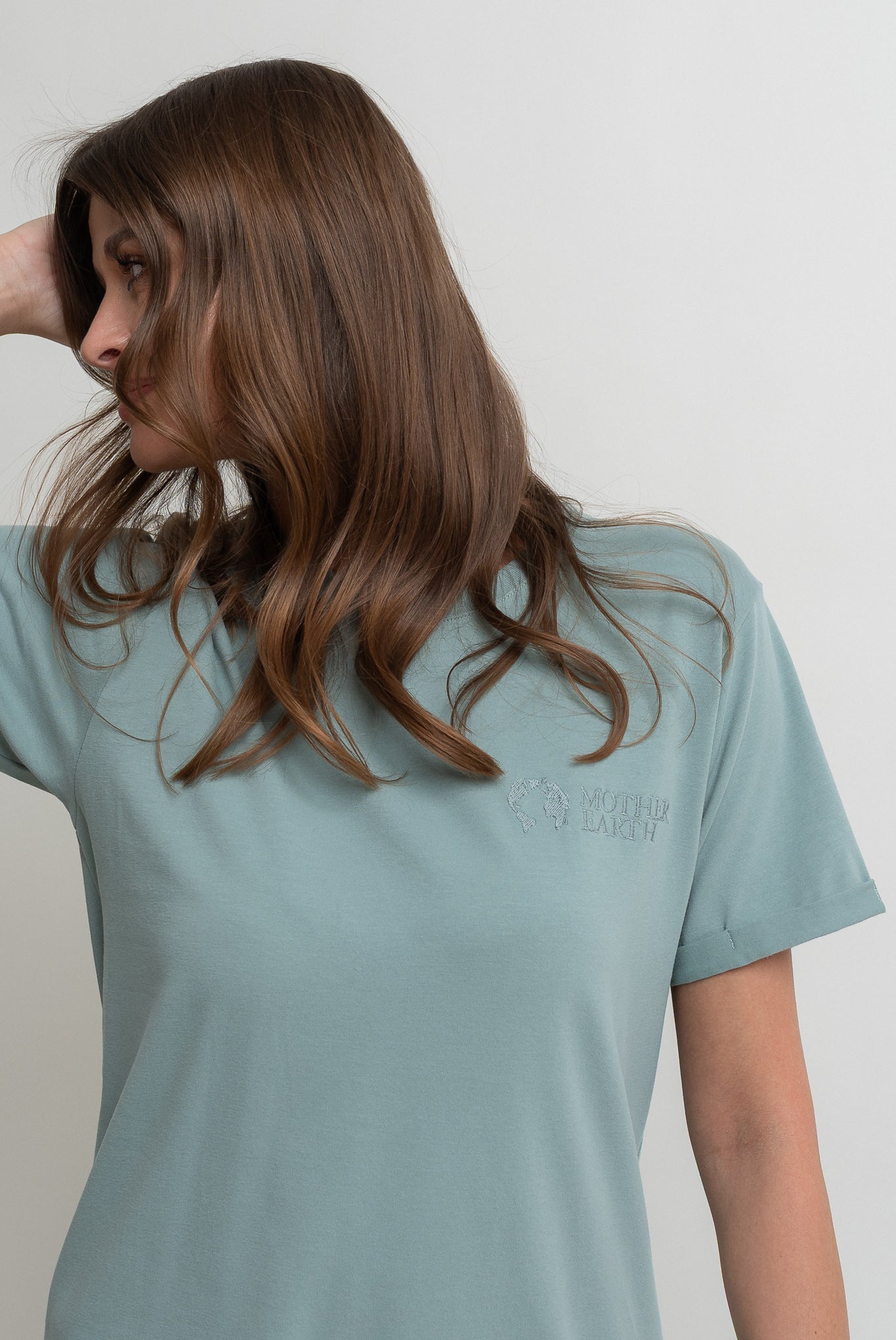 GREEN T-SHIRT - MORAINE