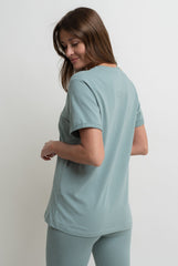 GREEN T-SHIRT - MORAINE