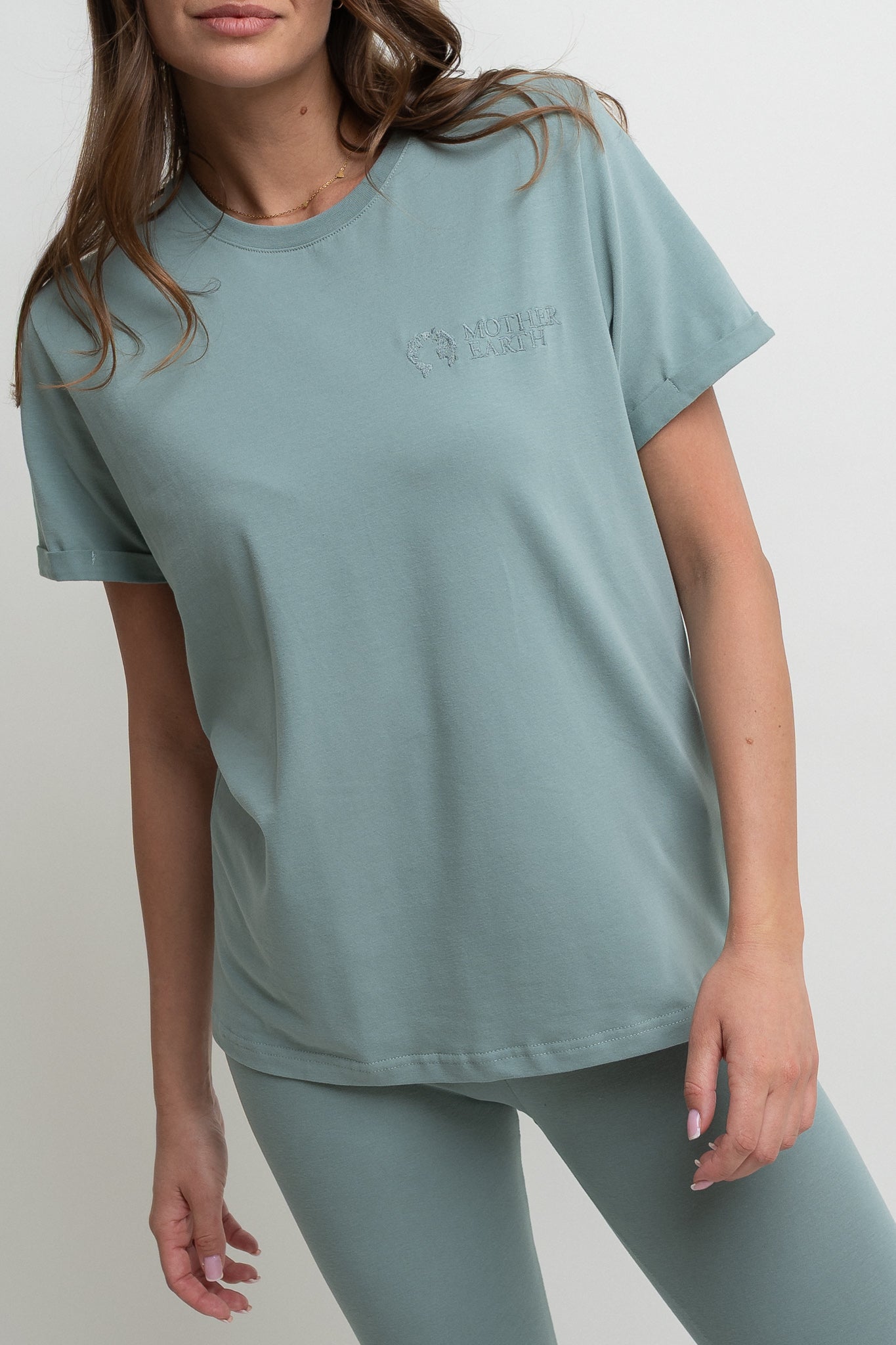 GREEN T-SHIRT - MORAINE