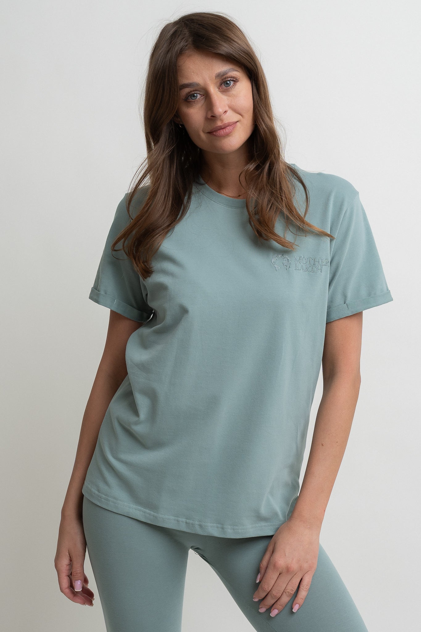 GREEN T-SHIRT - MORAINE