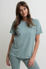 GREEN T-SHIRT - MORAINE