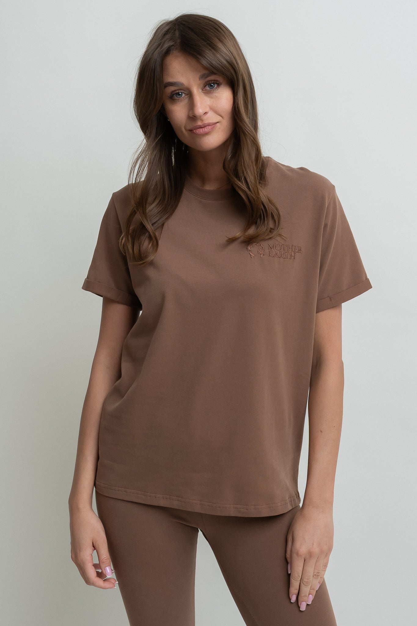 BROWN T-SHIRT - MORAINE