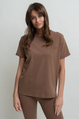 BROWN T-SHIRT - MORAINE