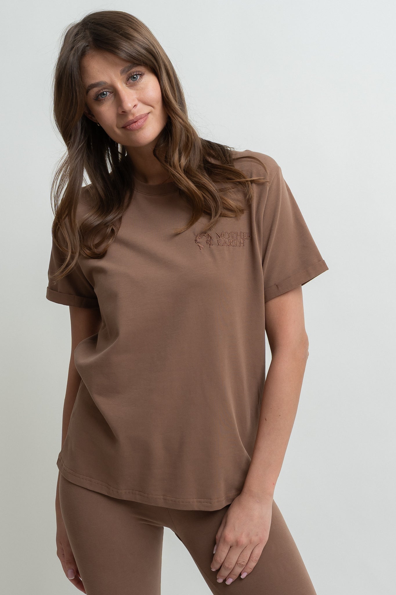 BROWN T-SHIRT - MORAINE