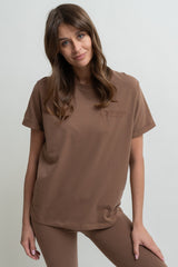 BROWN T-SHIRT - MORAINE