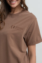 BROWN T-SHIRT - MORAINE