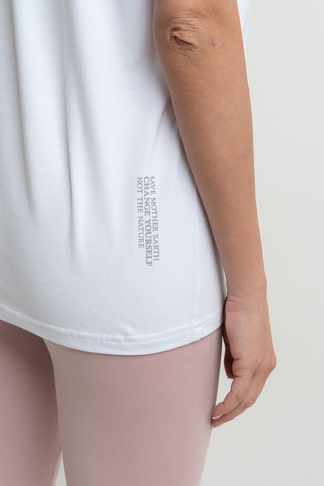 WHITE T-SHIRT - MORAINE