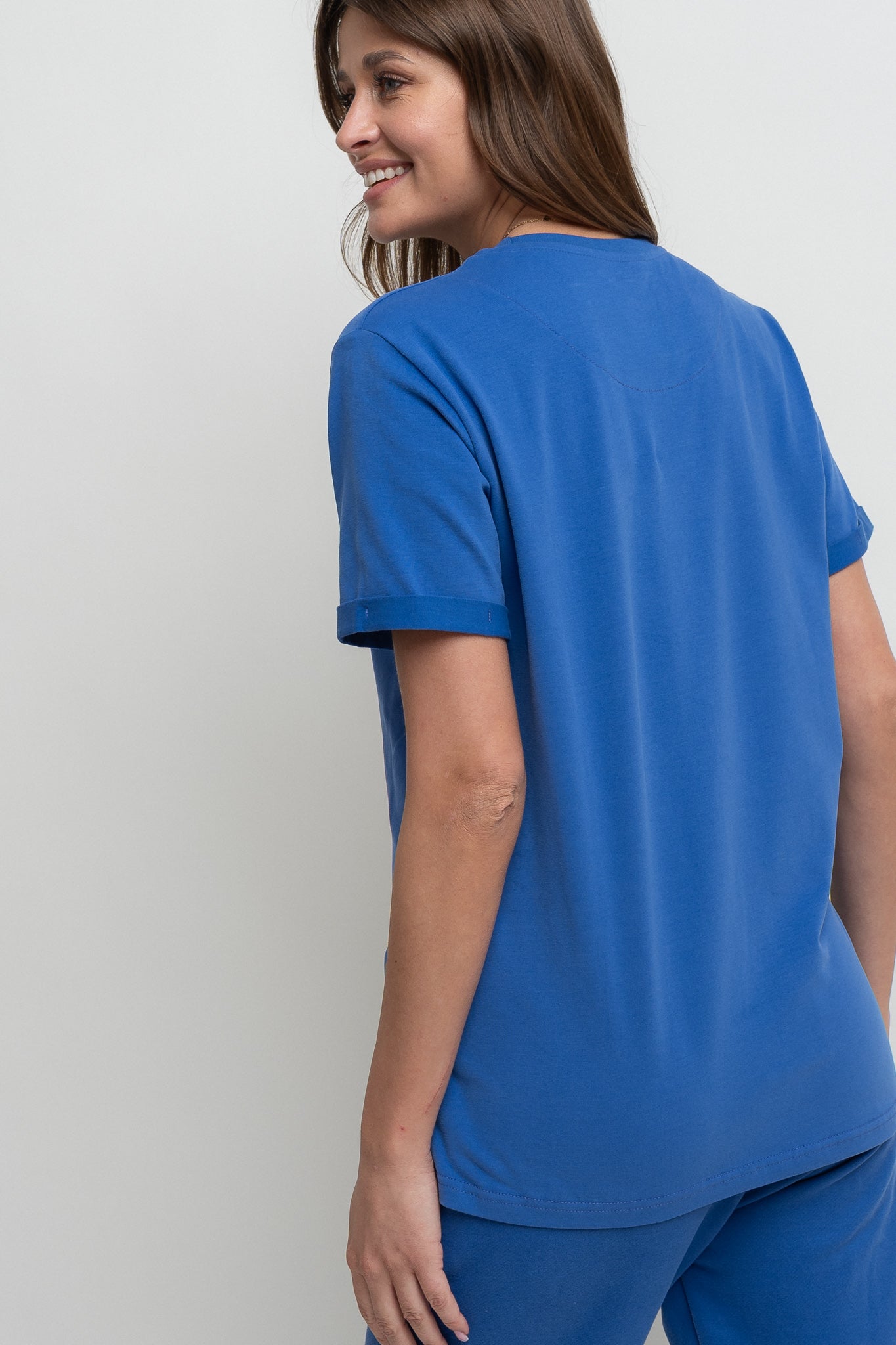 BLUE T-SHIRT - MORAINE