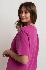PINK OVERSIZED T-SHIRT - HURON