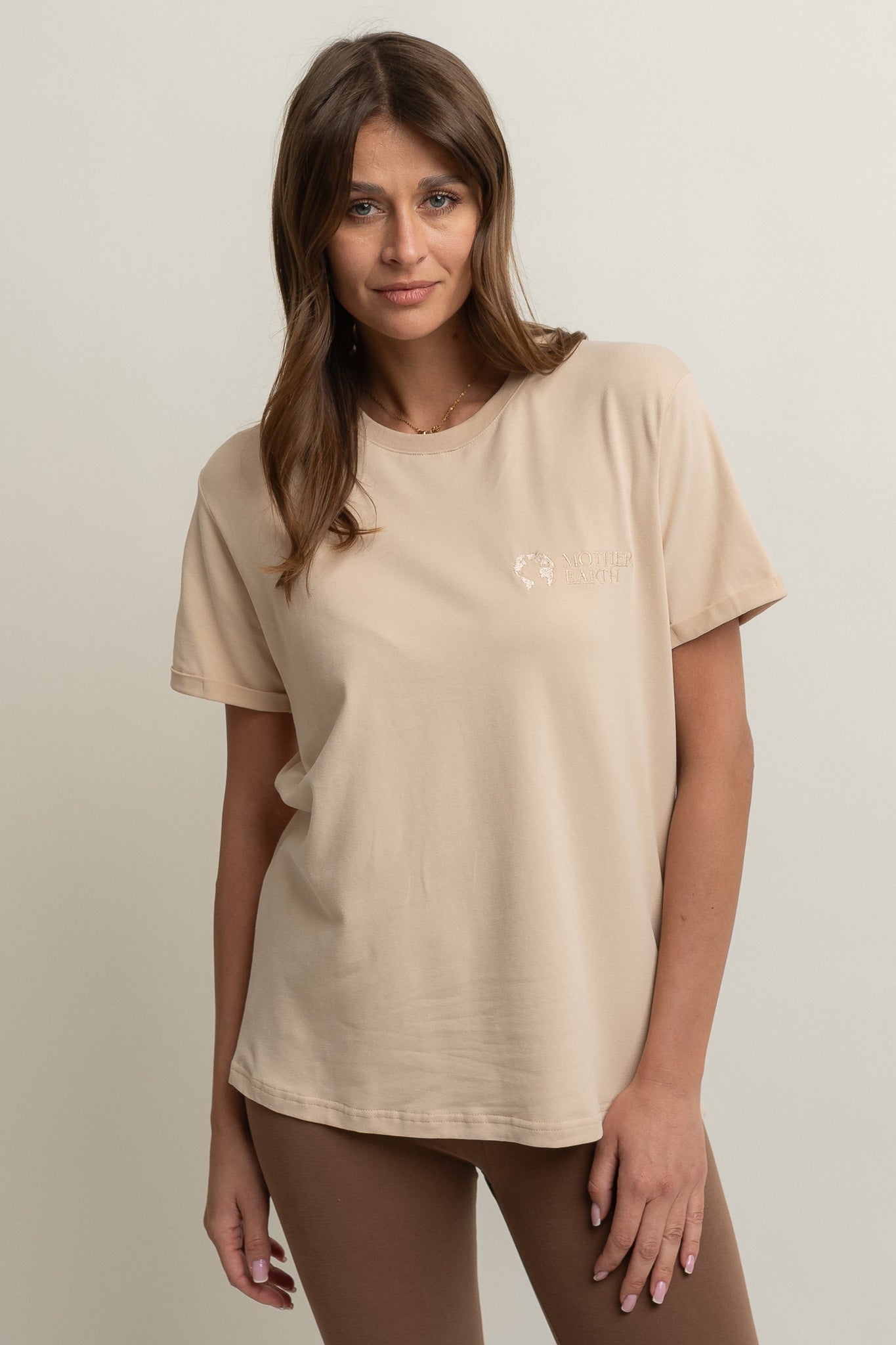 BEIGE T-SHIRT - MORAINE