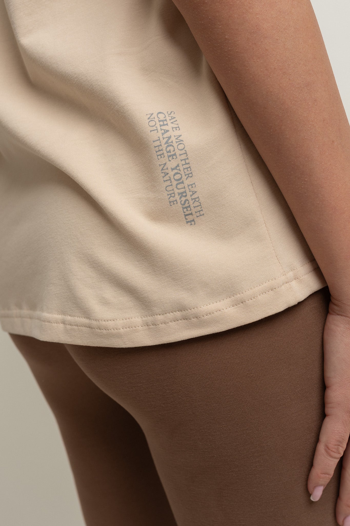 BEIGE T-SHIRT - MORAINE