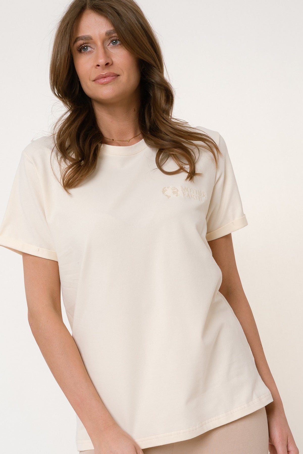 ECRU T-SHIRT - MORAINE