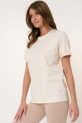 ECRU T-SHIRT - MORAINE