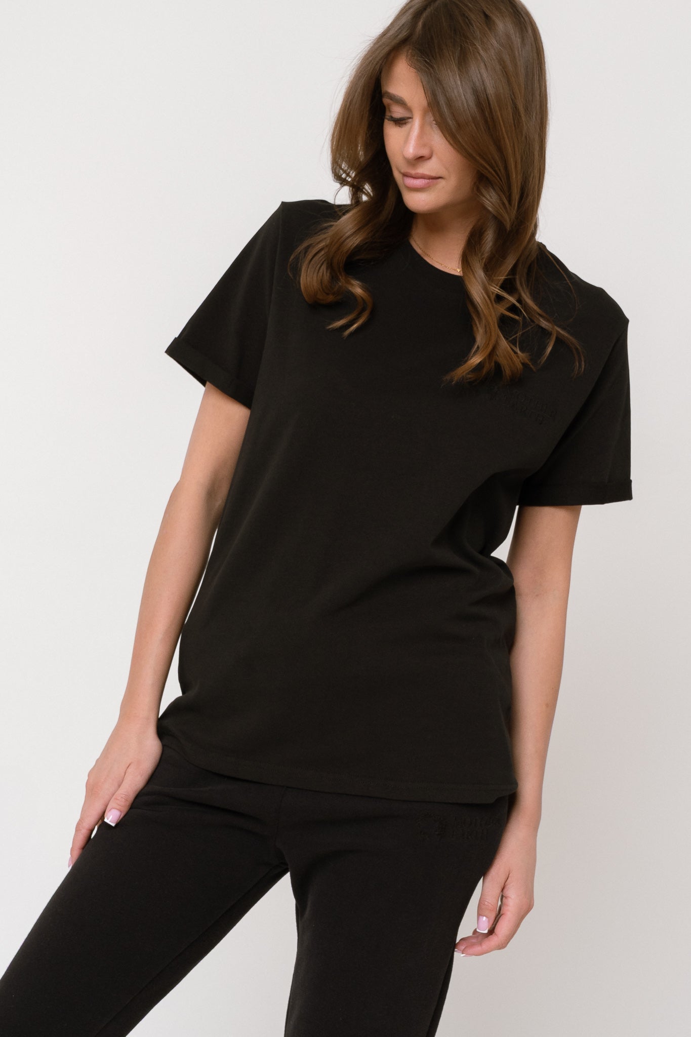 BLACK T-SHIRT - MORAINE