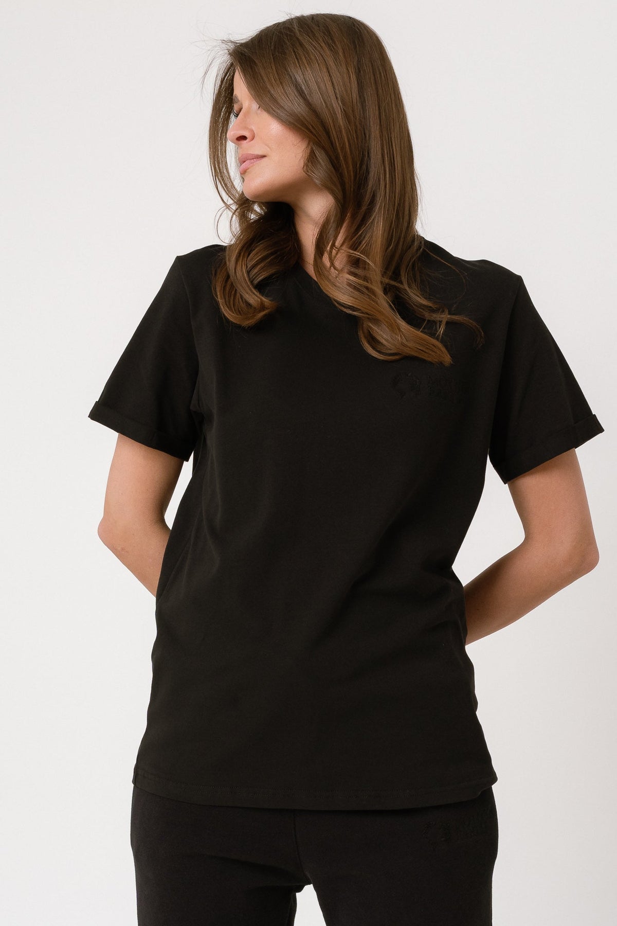 BLACK T-SHIRT - MORAINE