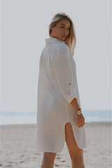 ECRU MUSLIN DRESS – NIOBE