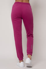 FITTED LONG PINK SWEATPANTS - ITAKA