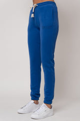 FITTED LONG BLUE SWEATPANTS - ITAKA