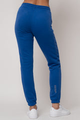 FITTED LONG BLUE SWEATPANTS - ITAKA