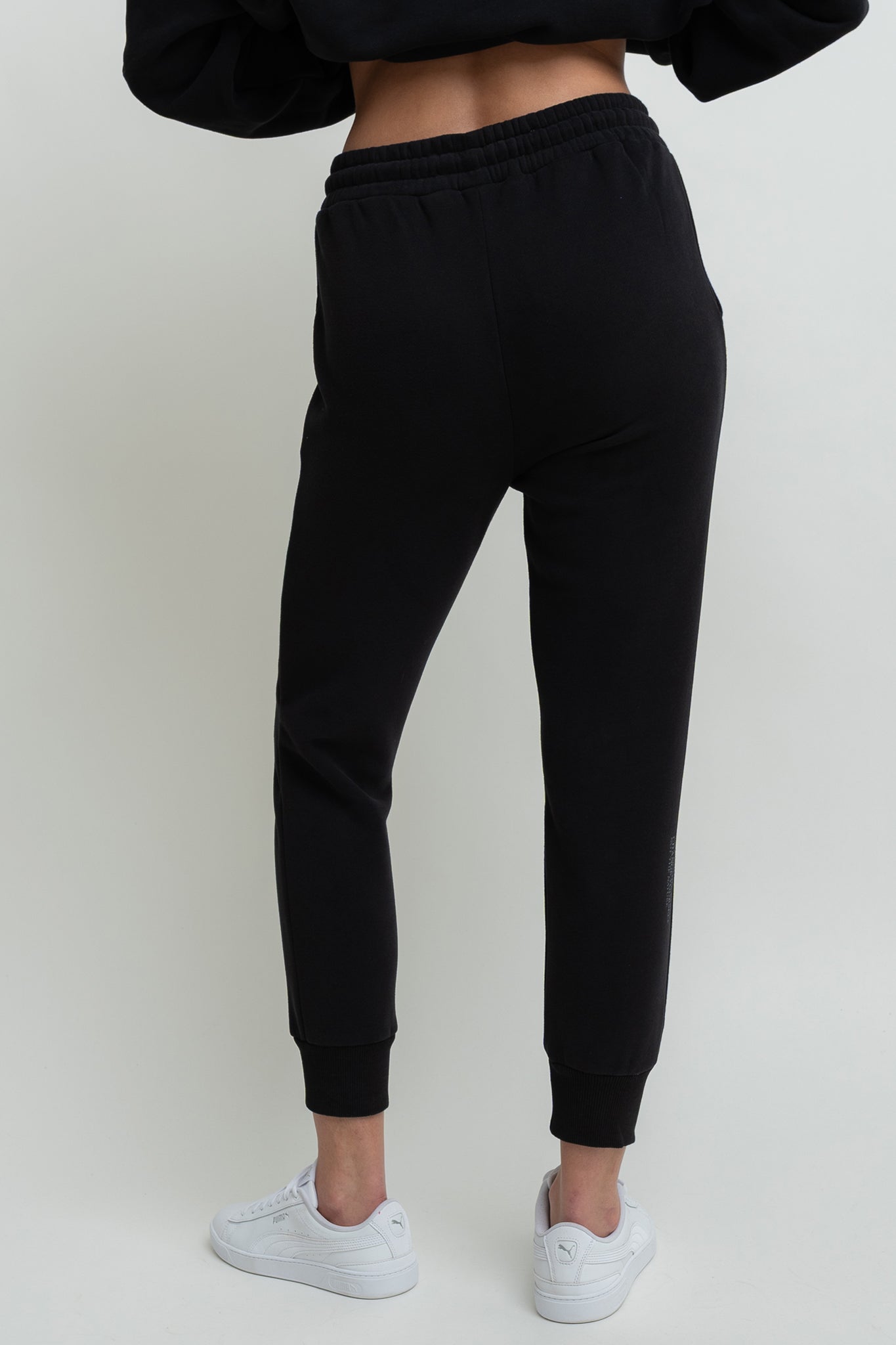 BLACK JOGGER SWEATPANTS - BEGERA