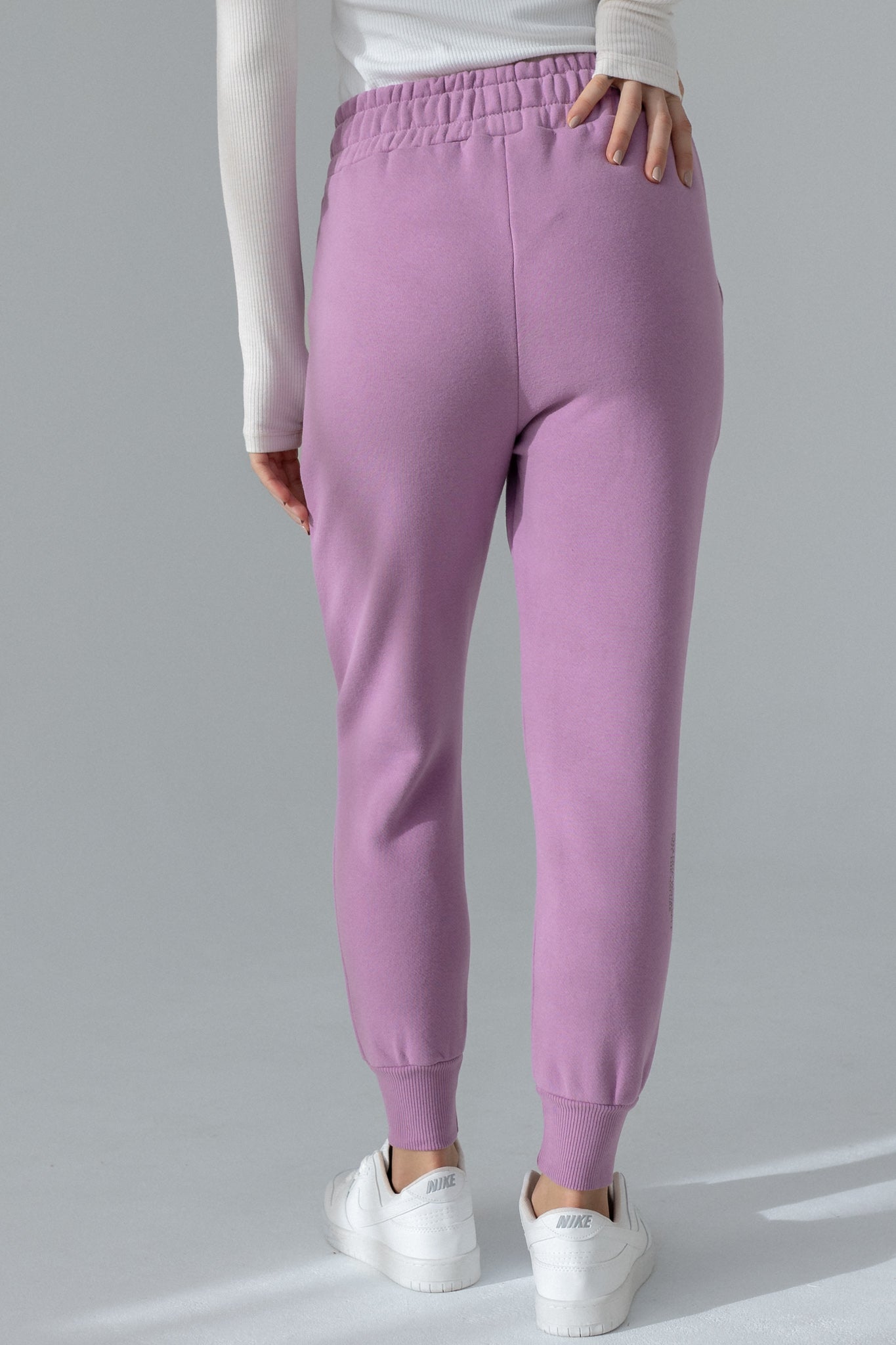 PURPLE JOGGER SWEATPANTS - BEGERA