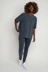 GRAY T-SHIRT - OYSTER