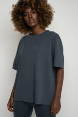 GRAY T-SHIRT - OYSTER