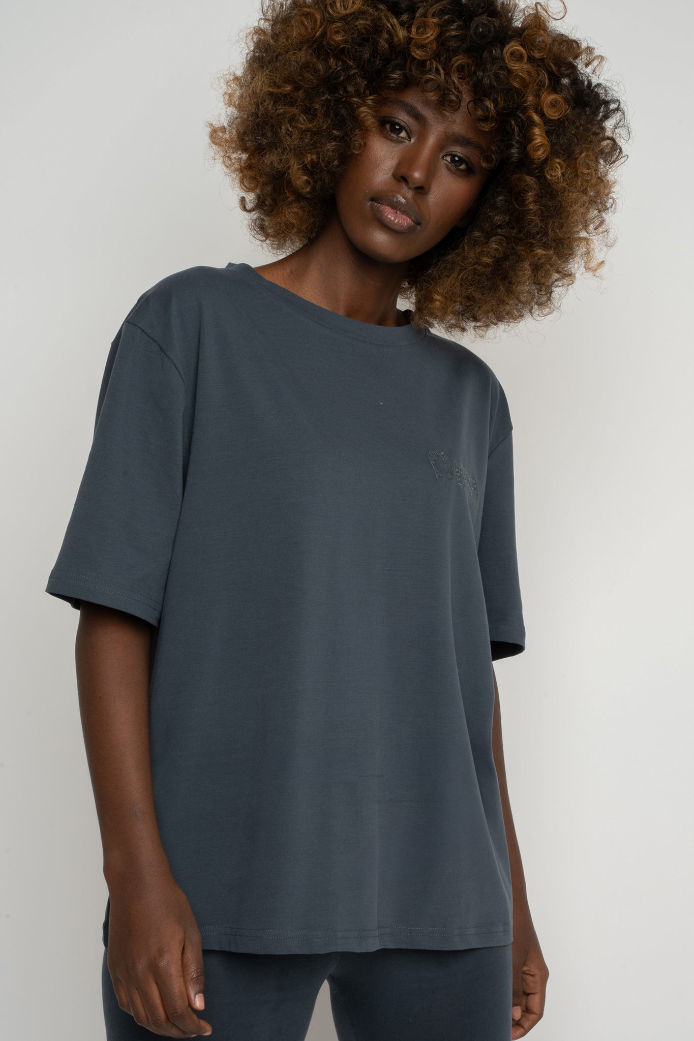 GRAY T-SHIRT - OYSTER