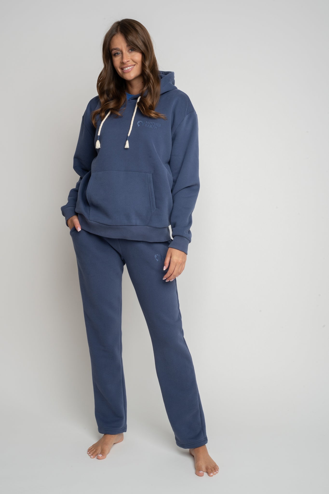 NAVY BLUE SWEATPANTS - PAEA