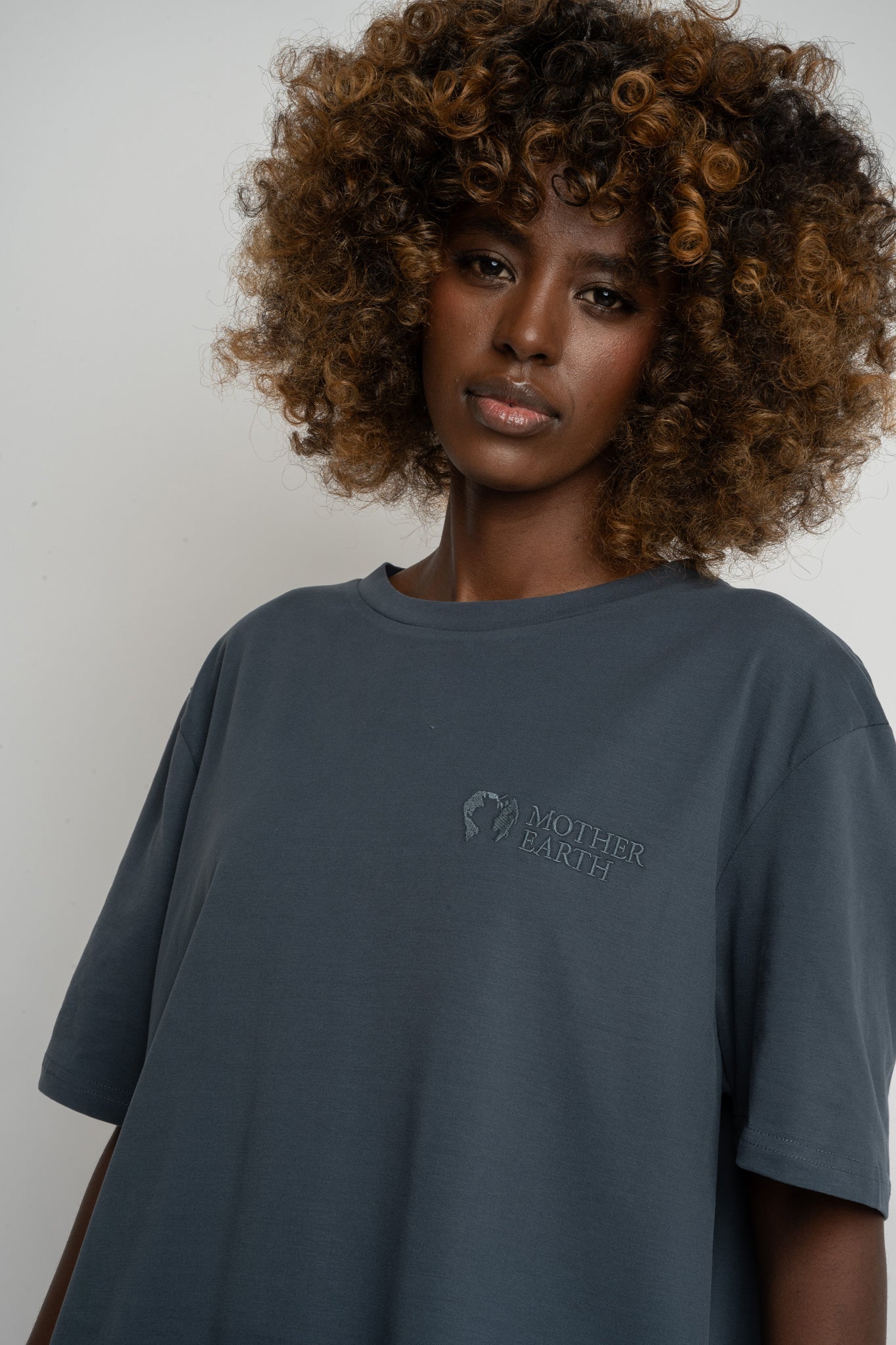 GRAY T-SHIRT - OYSTER