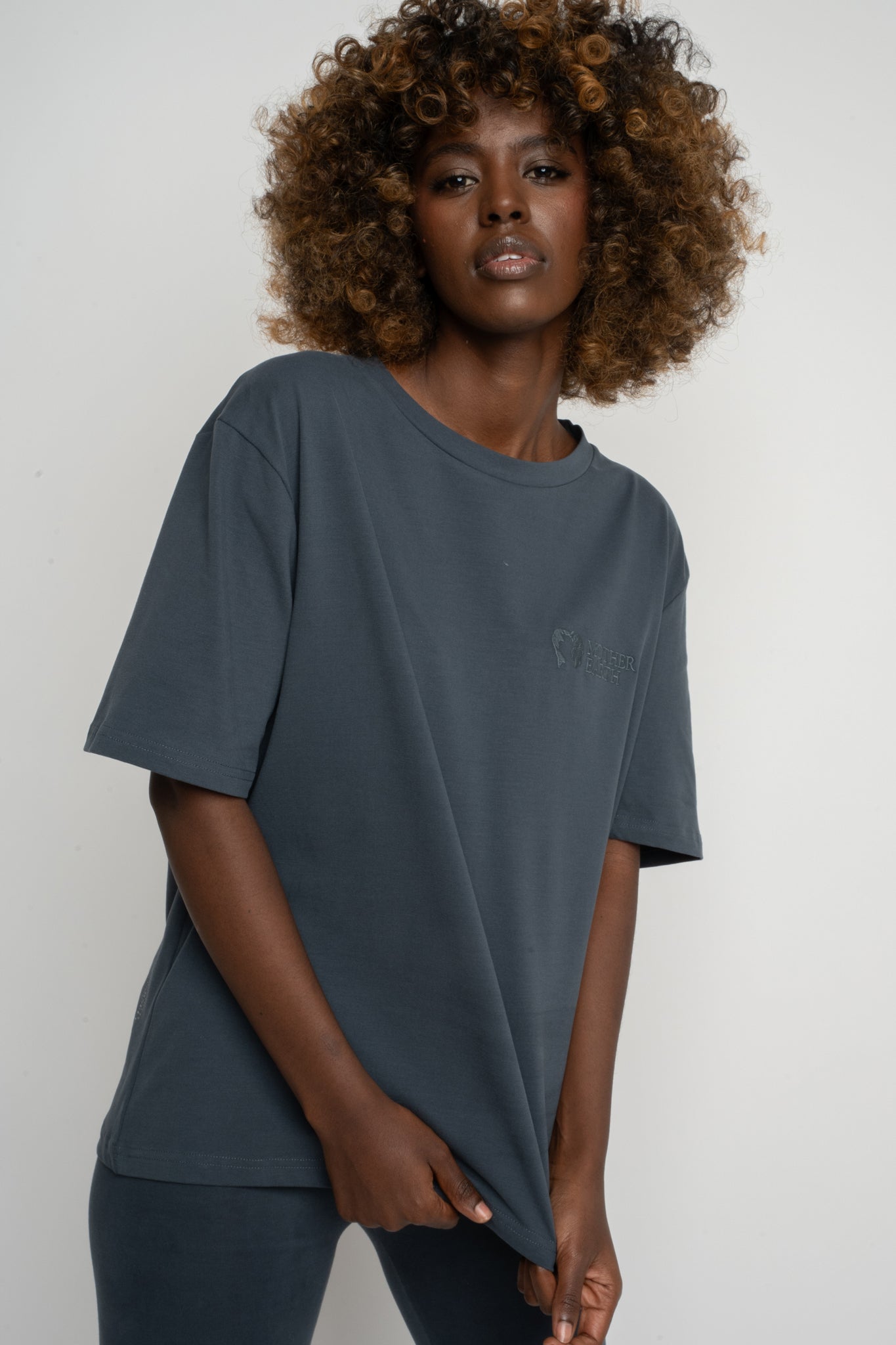 GRAY T-SHIRT - OYSTER