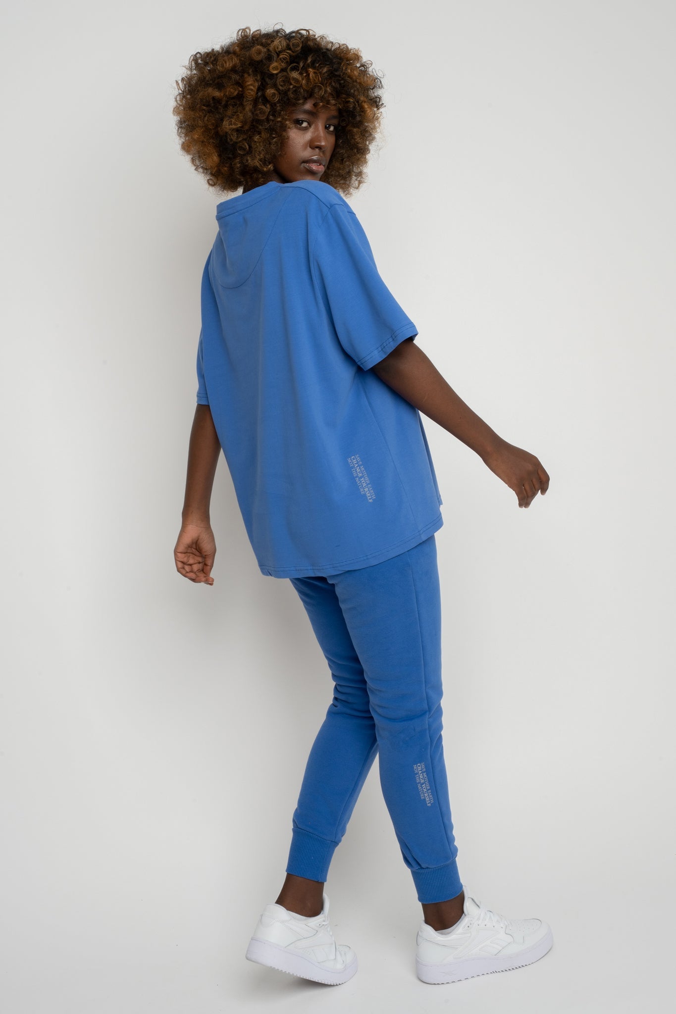 BLUE T-SHIRT - OYSTER