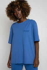 BLUE T-SHIRT - OYSTER