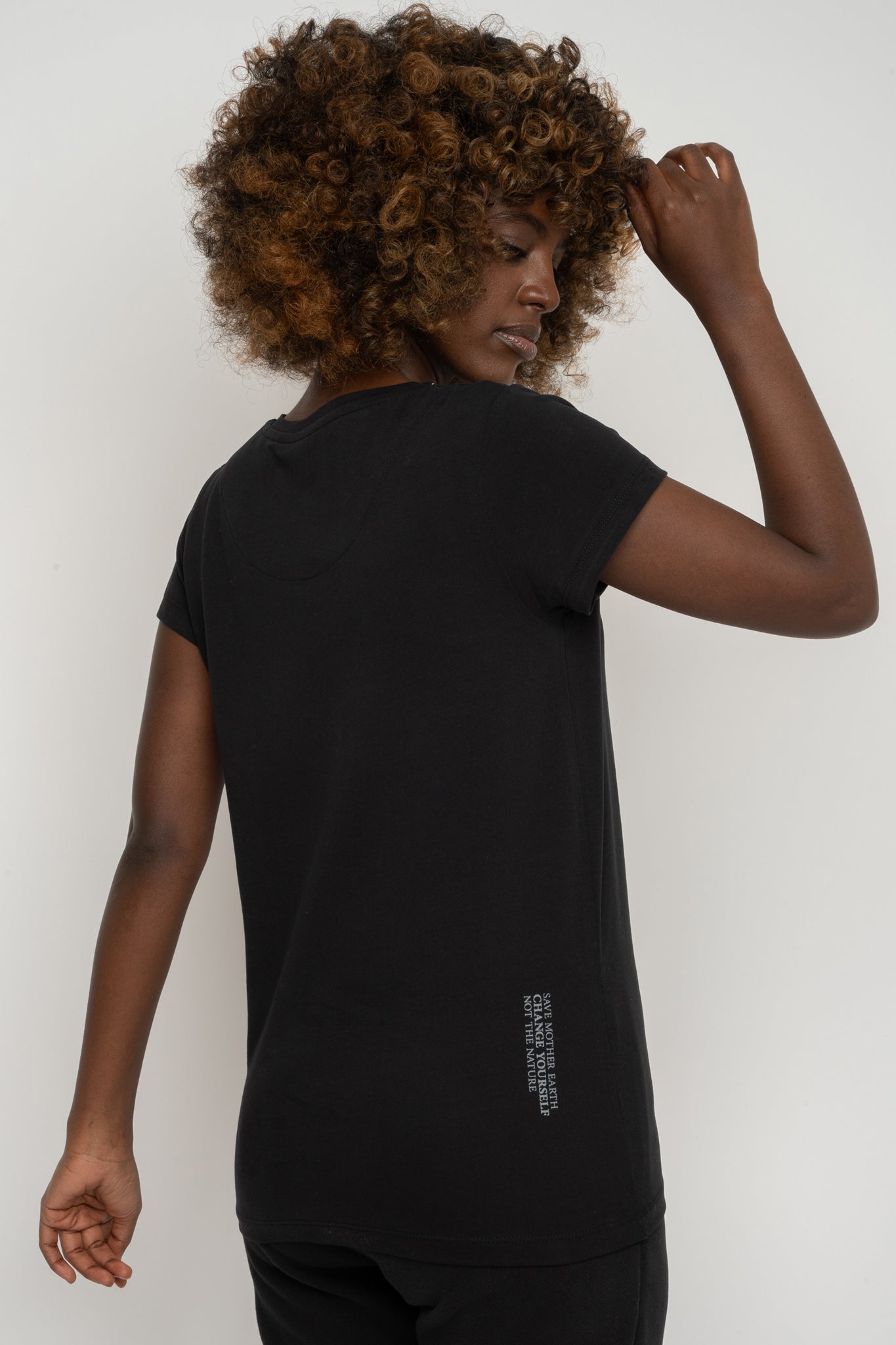 BLACK T-SHIRT - PETIT