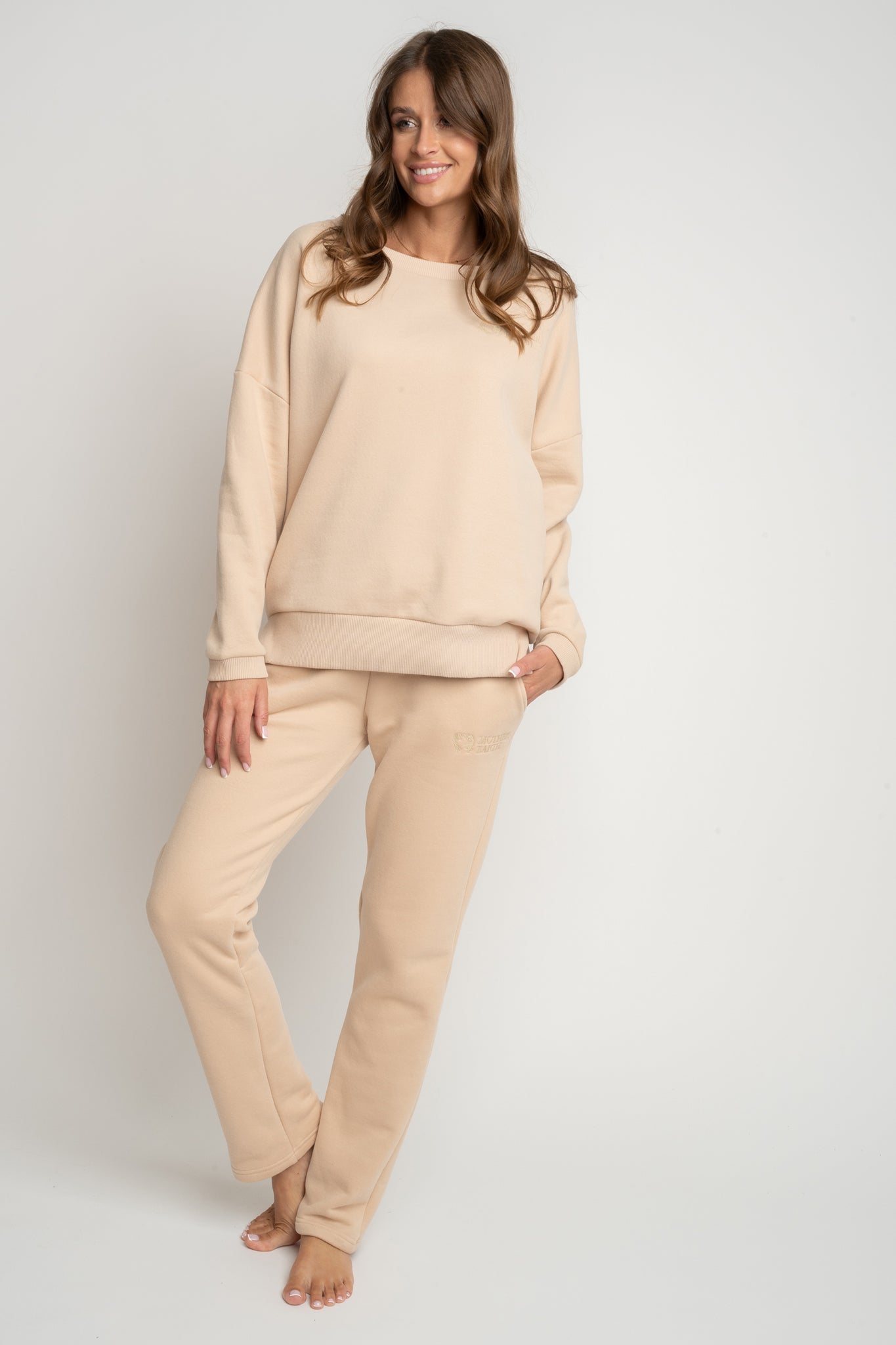 BEIGE SWEATPANTS - PAEA