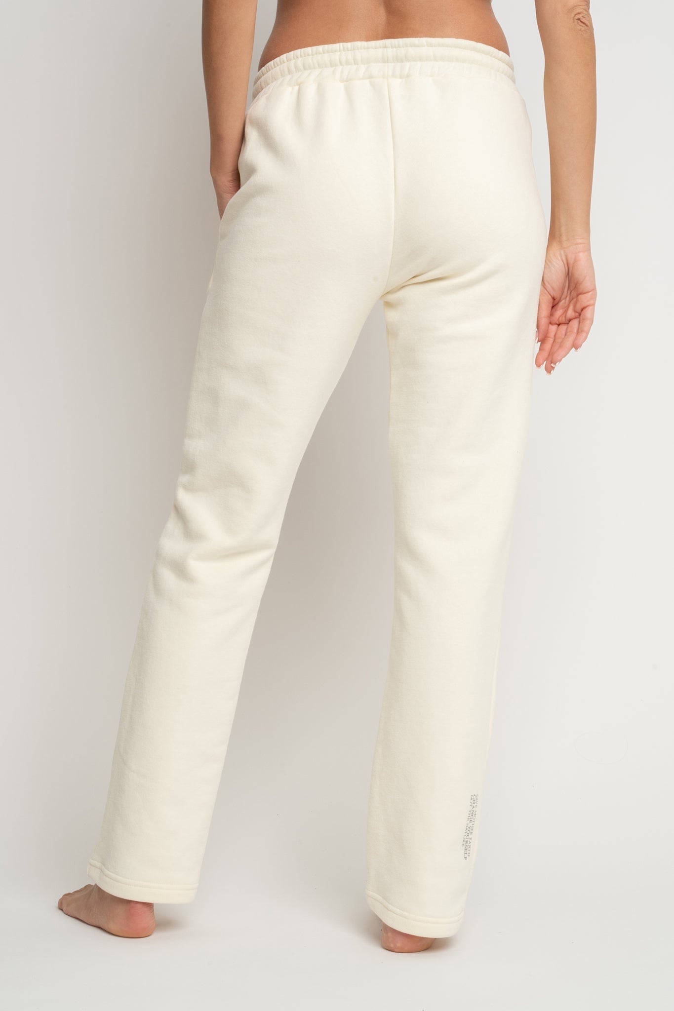 ECRU SWEATPANTS - PAEA