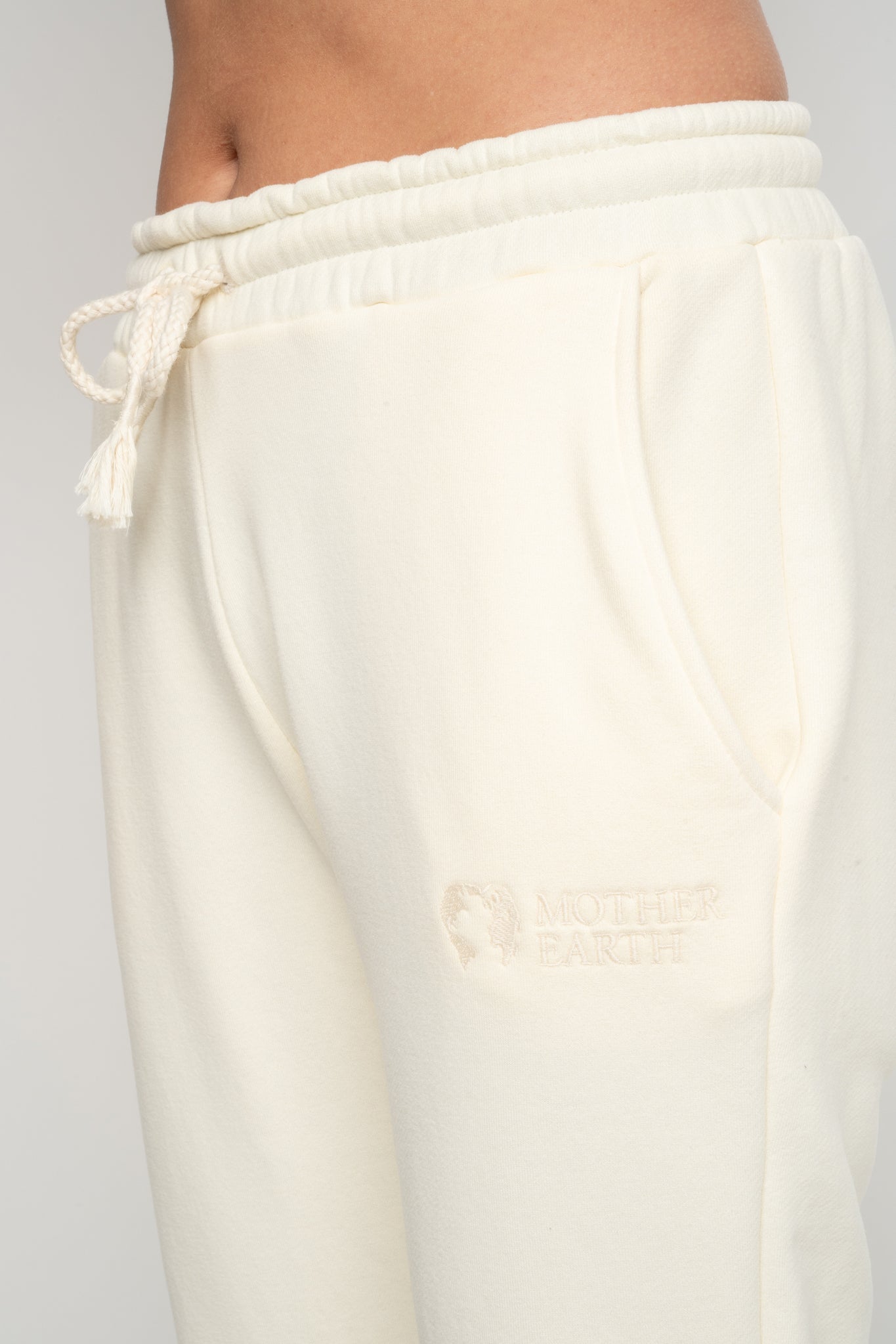 ECRU SWEATPANTS - PAEA