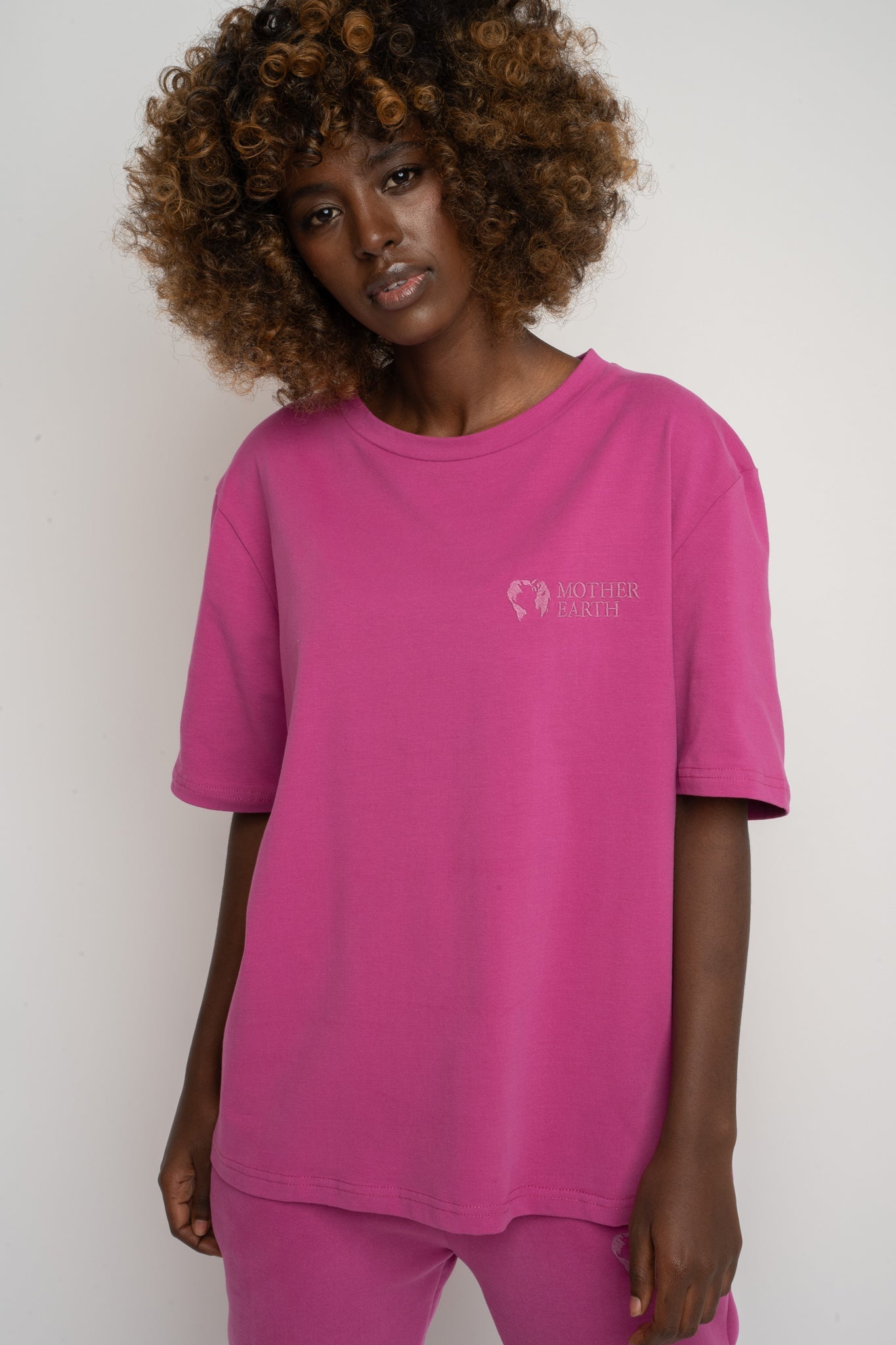 PINK T-SHIRT - OYSTER