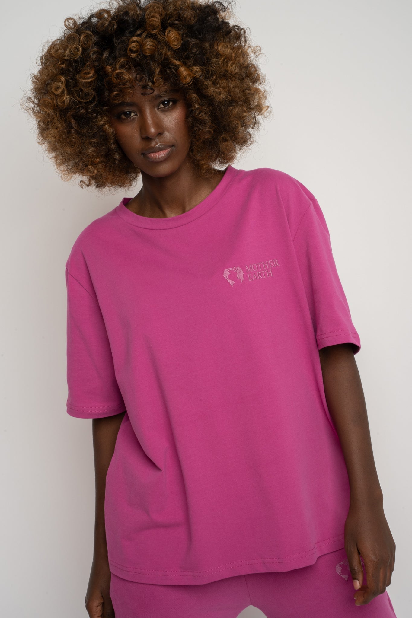 PINK T-SHIRT - OYSTER