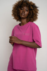 PINK T-SHIRT - OYSTER