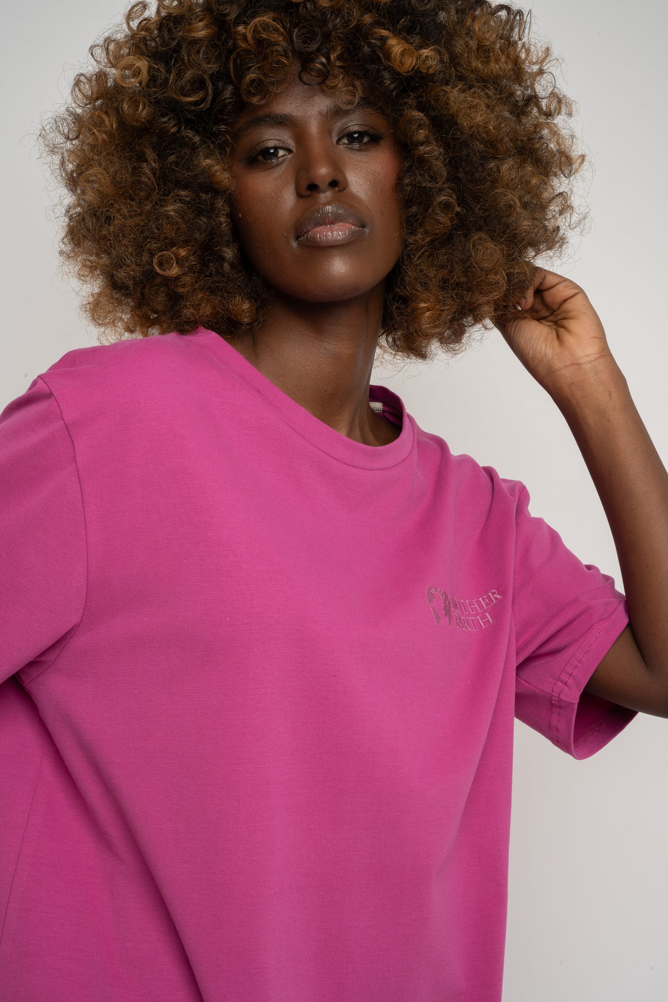 PINK T-SHIRT - OYSTER