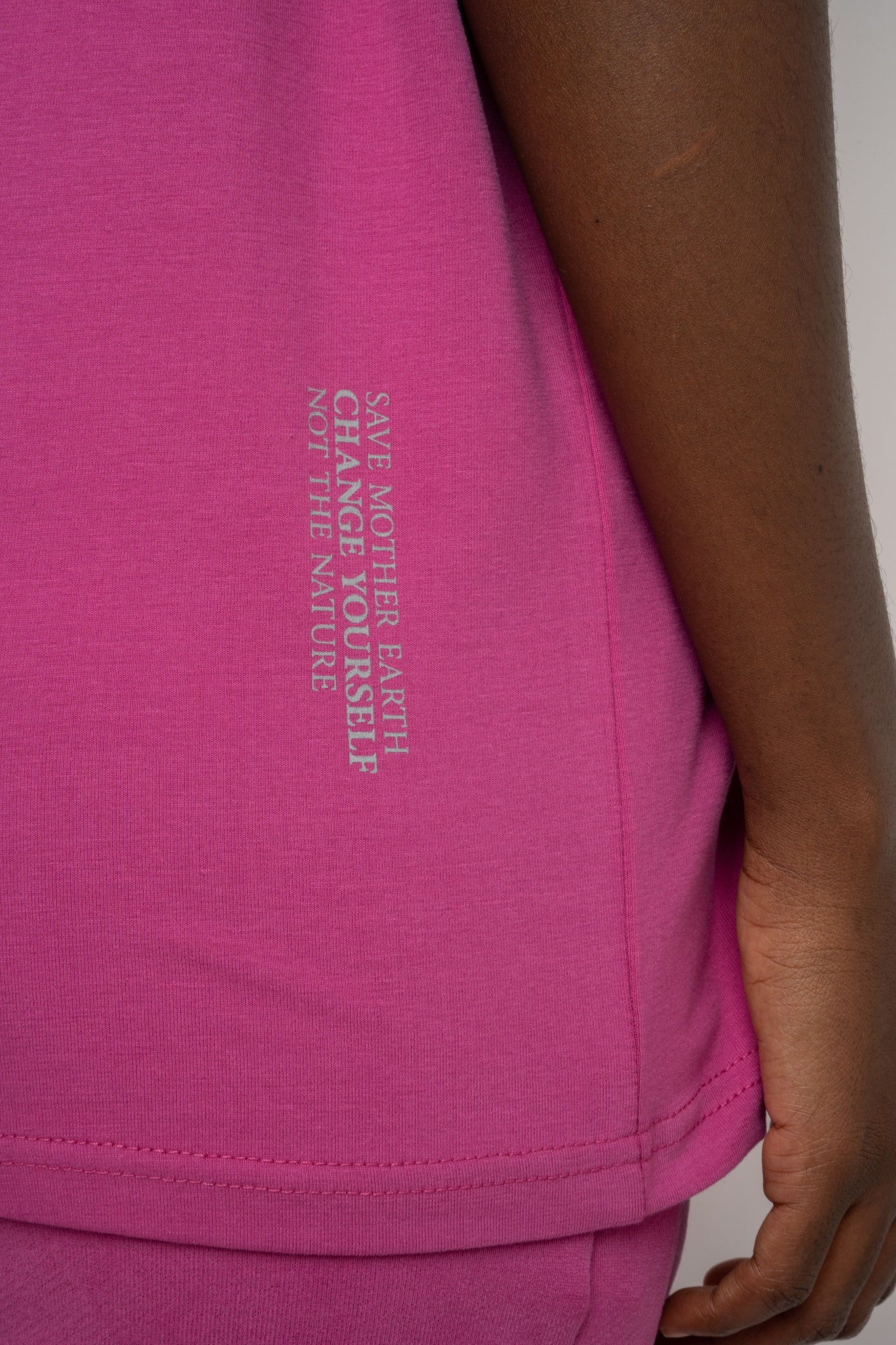 PINK T-SHIRT - OYSTER
