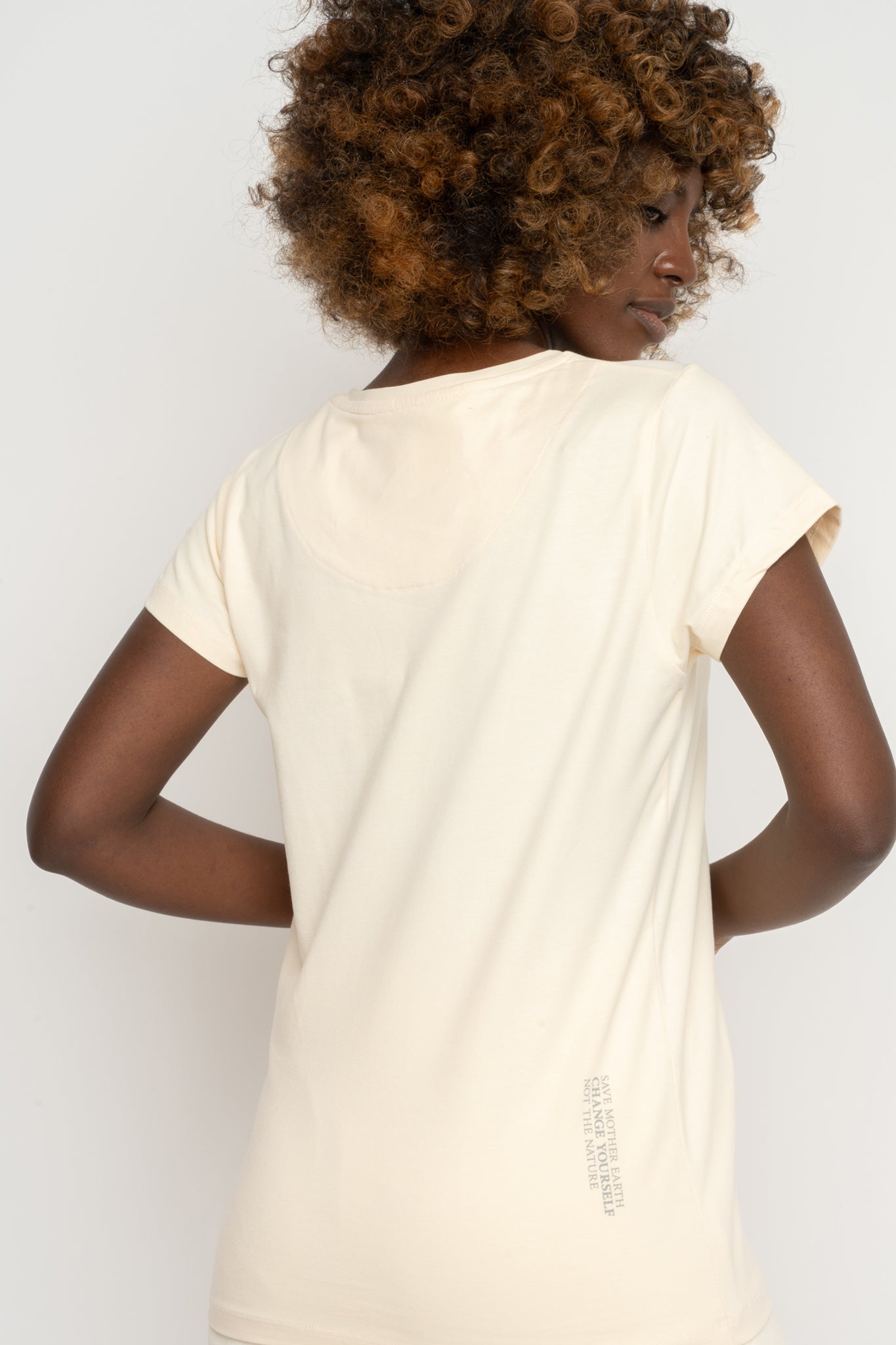 ECRU T-SHIRT - PETIT